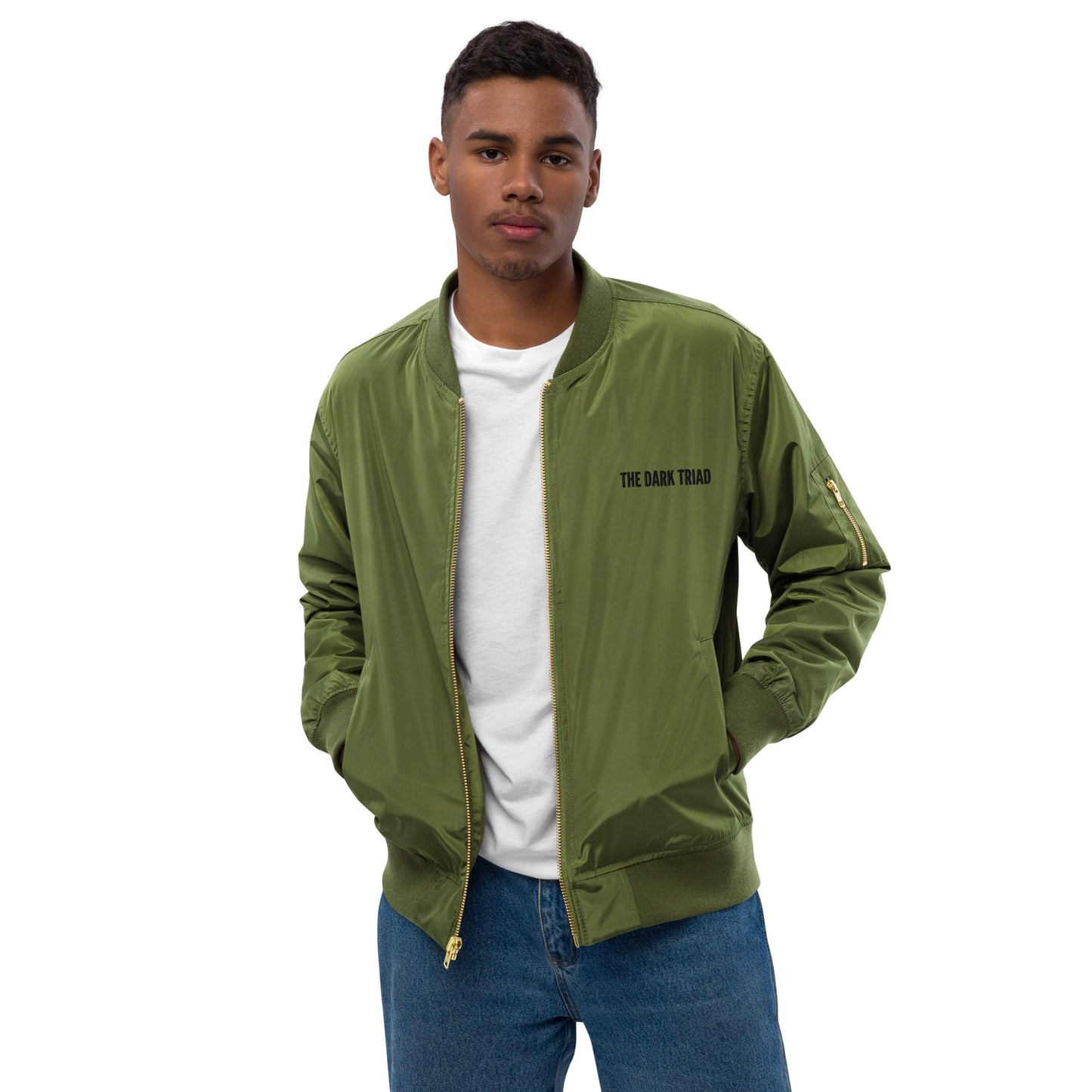 The Dark Triad Bomber Jacket - Olive Edition