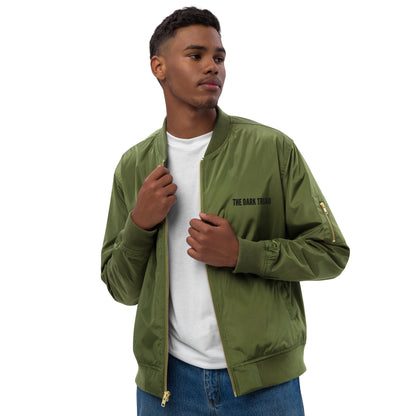 The Dark Triad Bomber Jacket - Olive Edition