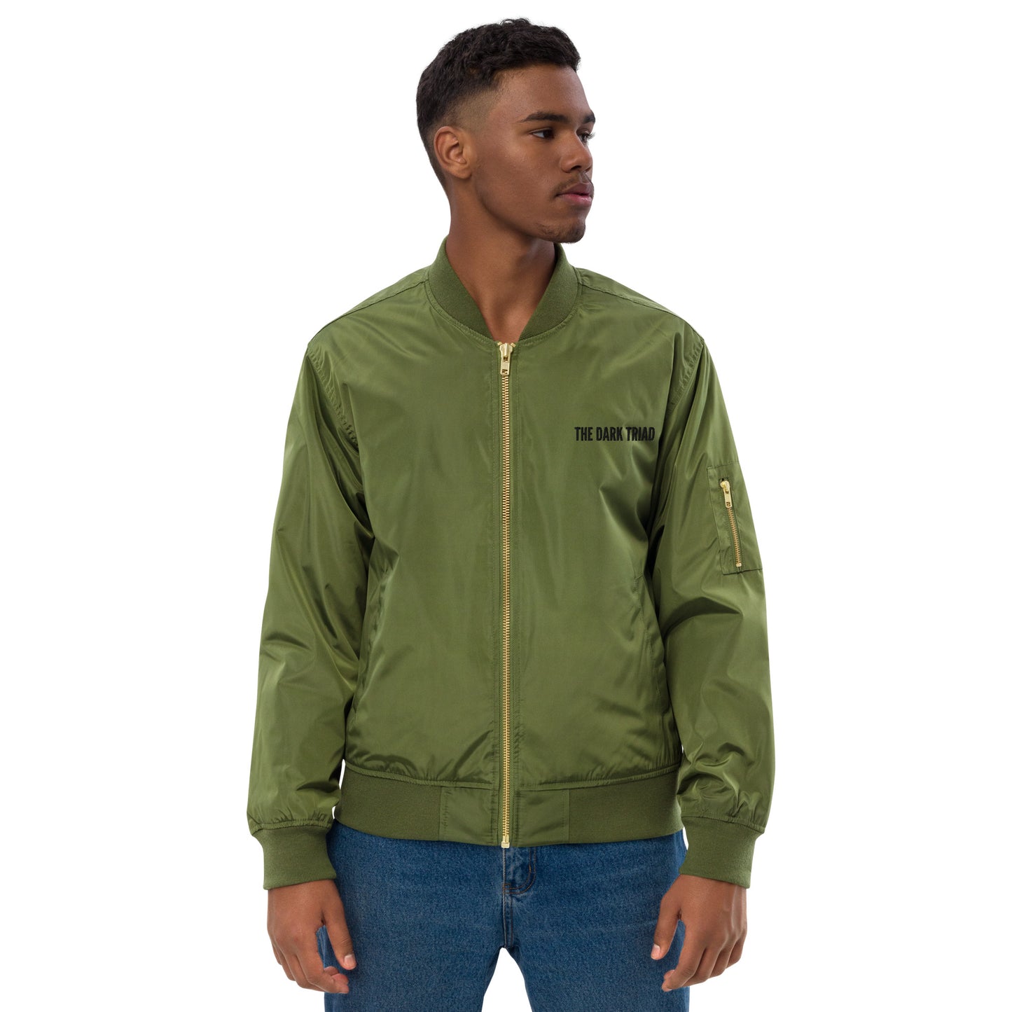 The Dark Triad Bomber Jacket - Olive Edition