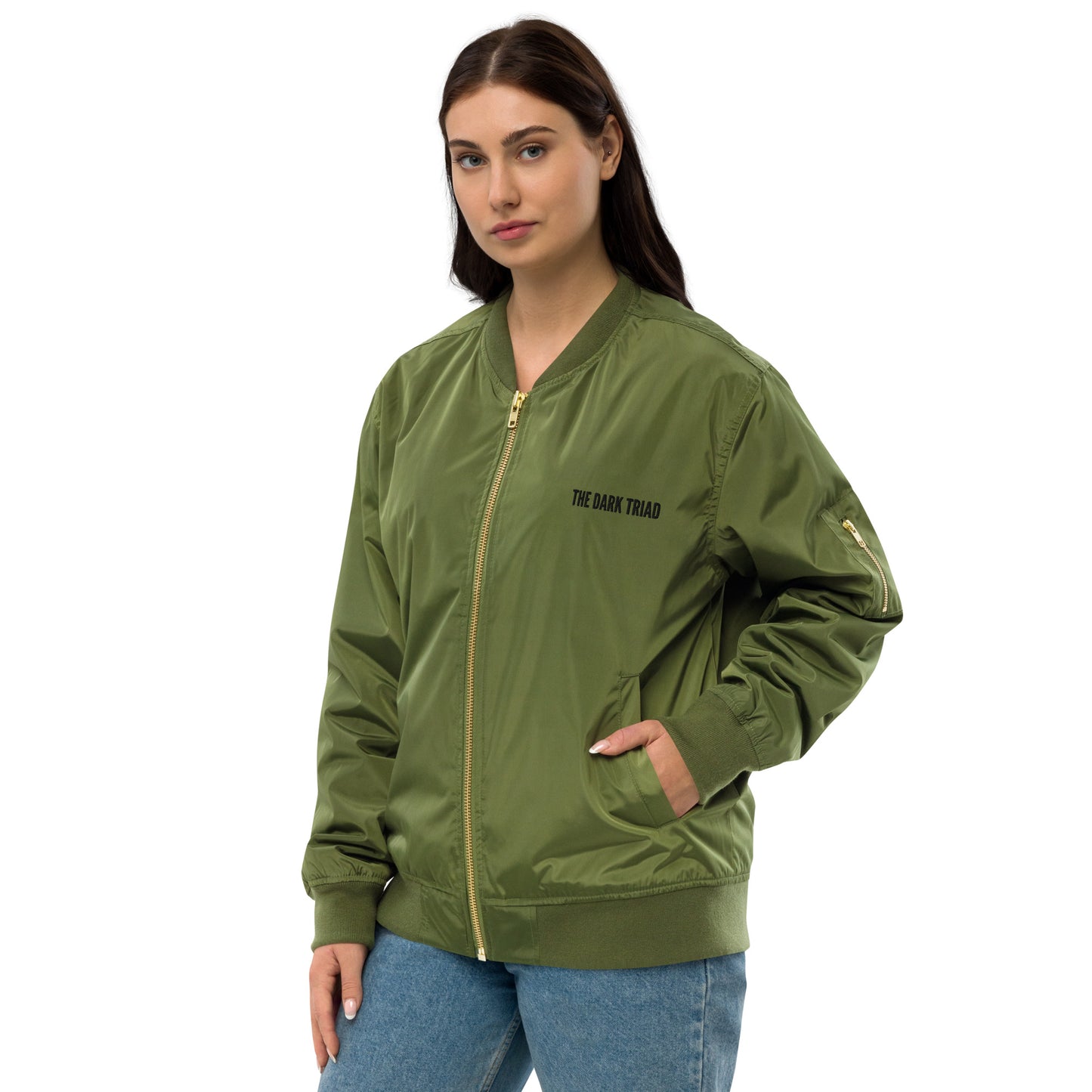 The Dark Triad Bomber Jacket - Olive Edition