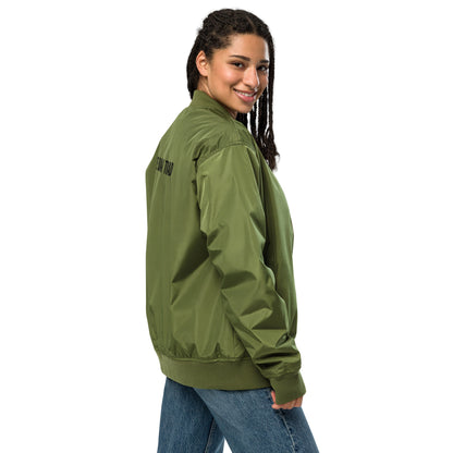 The Dark Triad Bomber Jacket - Olive Edition