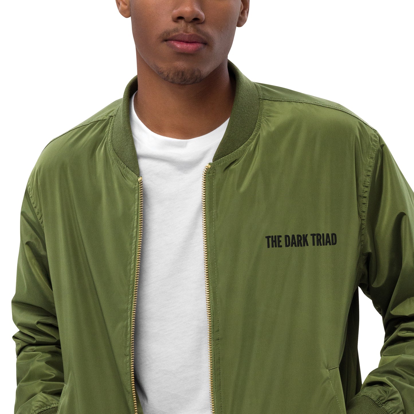 The Dark Triad Bomber Jacket - Olive Edition