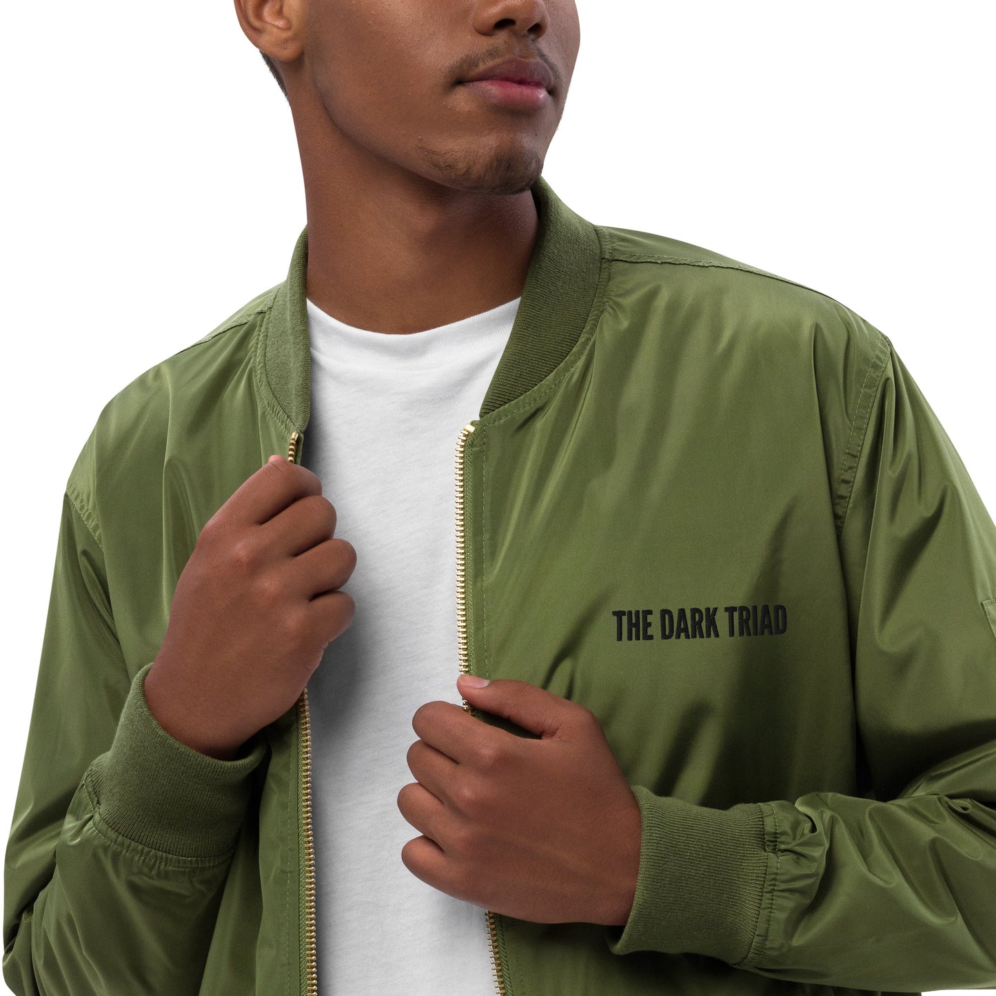 The Dark Triad Bomber Jacket - Olive Edition