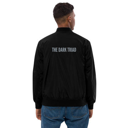 The Dark Triad Bomber Jacket - Black Edition