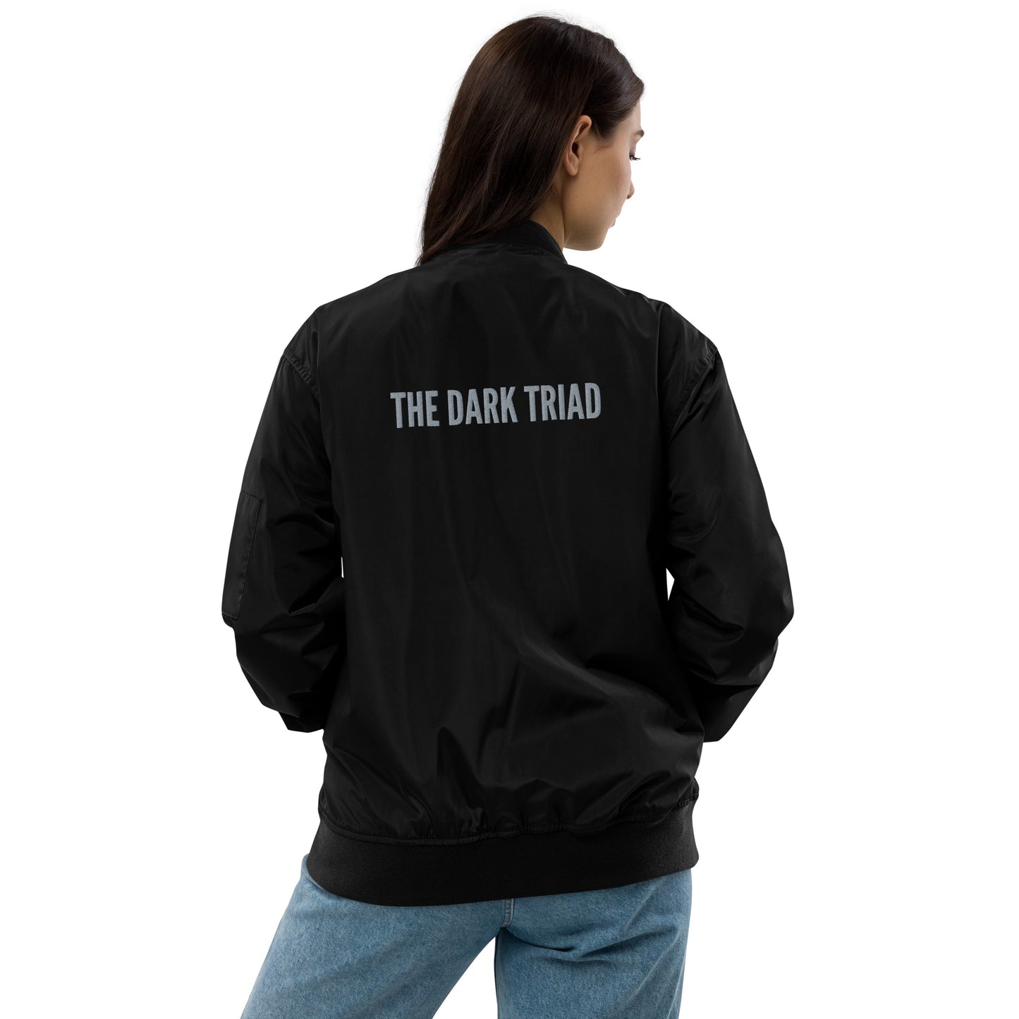 The Dark Triad Bomber Jacket - Black Edition