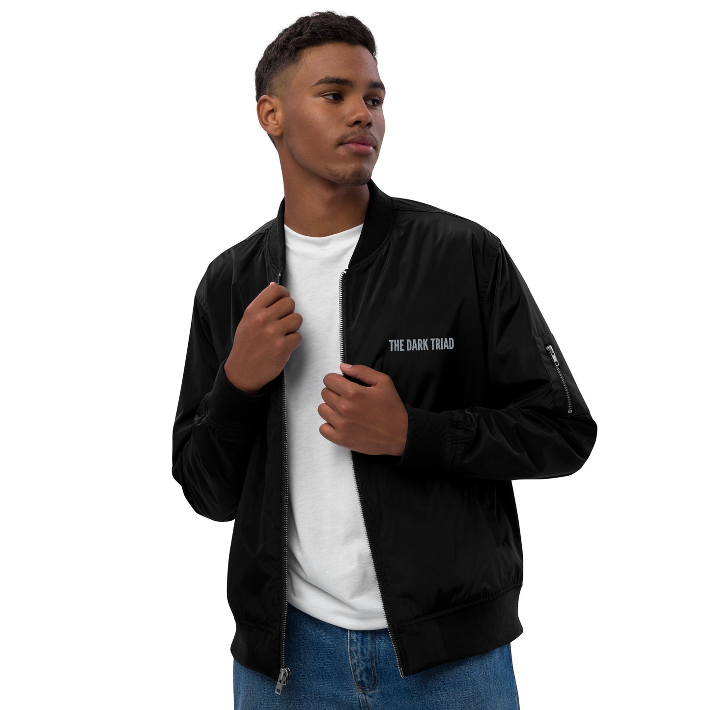 The Dark Triad Bomber Jacket - Black Edition