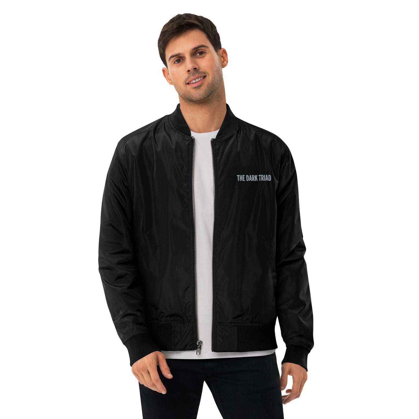 The Dark Triad Bomber Jacket - Black Edition