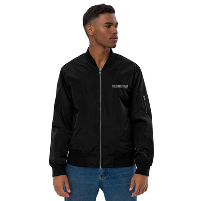 The Dark Triad Bomber Jacket - Black Edition