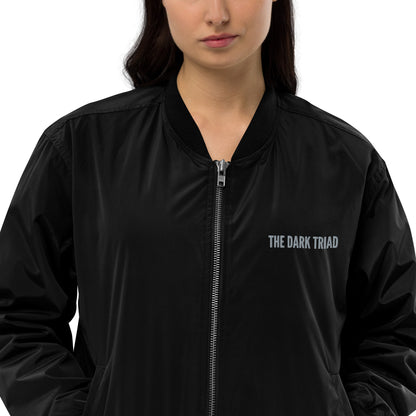 The Dark Triad Bomber Jacket - Black Edition