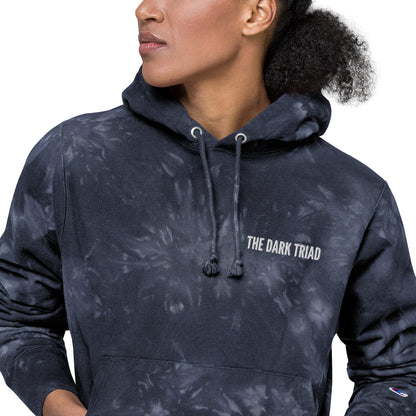 THE DARK TRIAD Unisex Champion Tie-Dye Hoodie