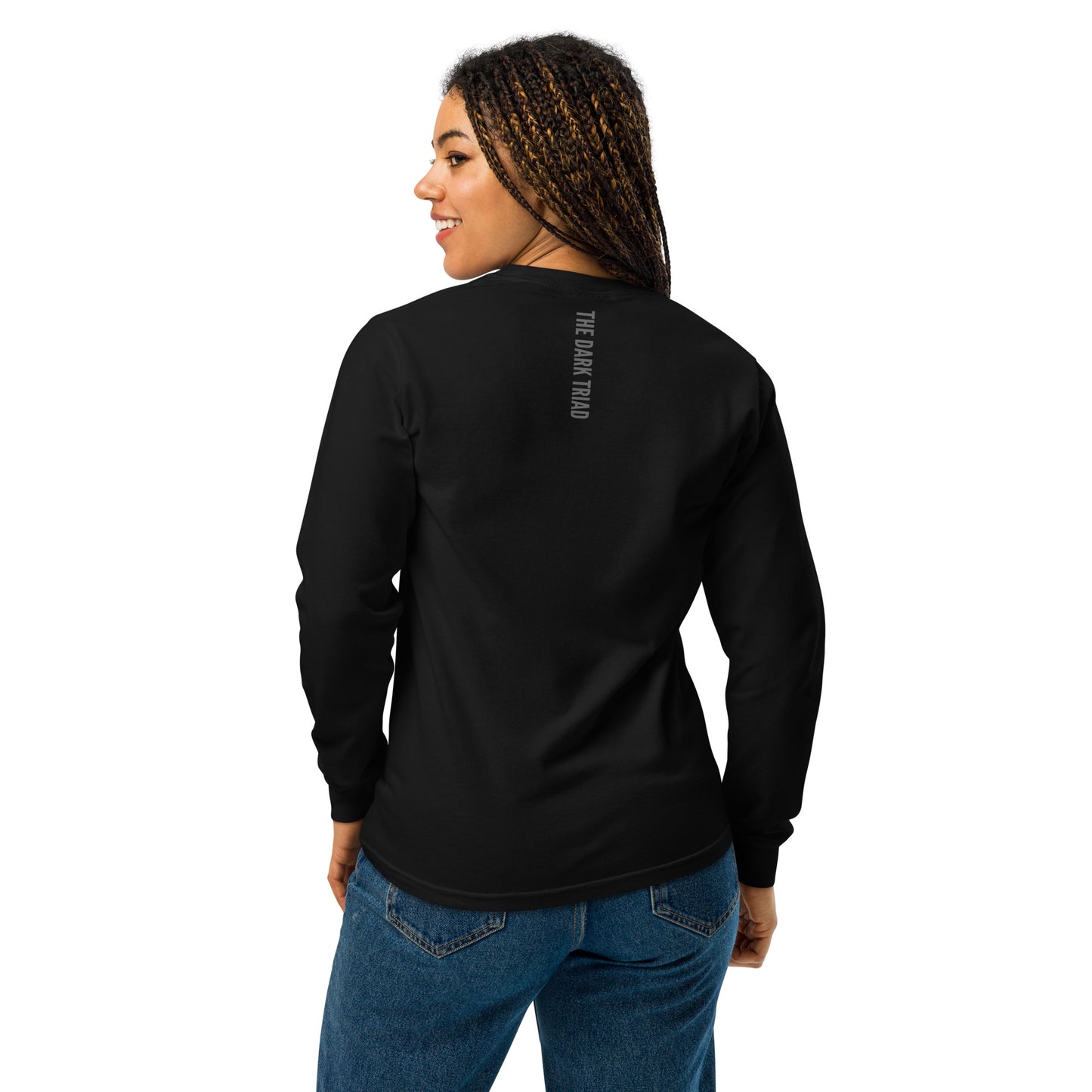 THE DARK TRIAD: Minimalist Heavyweight Long-Sleeve Shirt