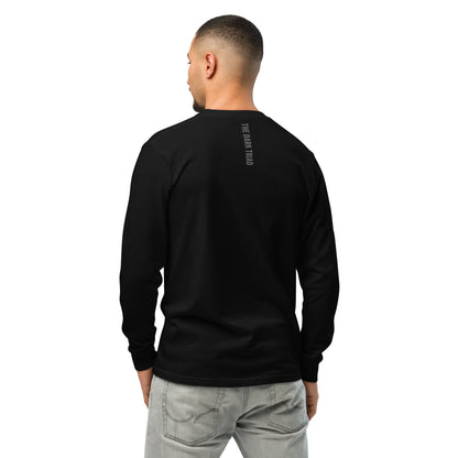 THE DARK TRIAD: Minimalist Heavyweight Long-Sleeve Shirt