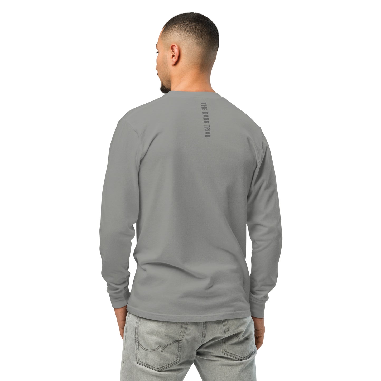 THE DARK TRIAD: Minimalist Heavyweight Long-Sleeve Shirt