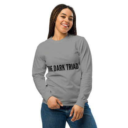 THE DARK TRIAD: Minimalist Heavyweight Long-Sleeve Shirt