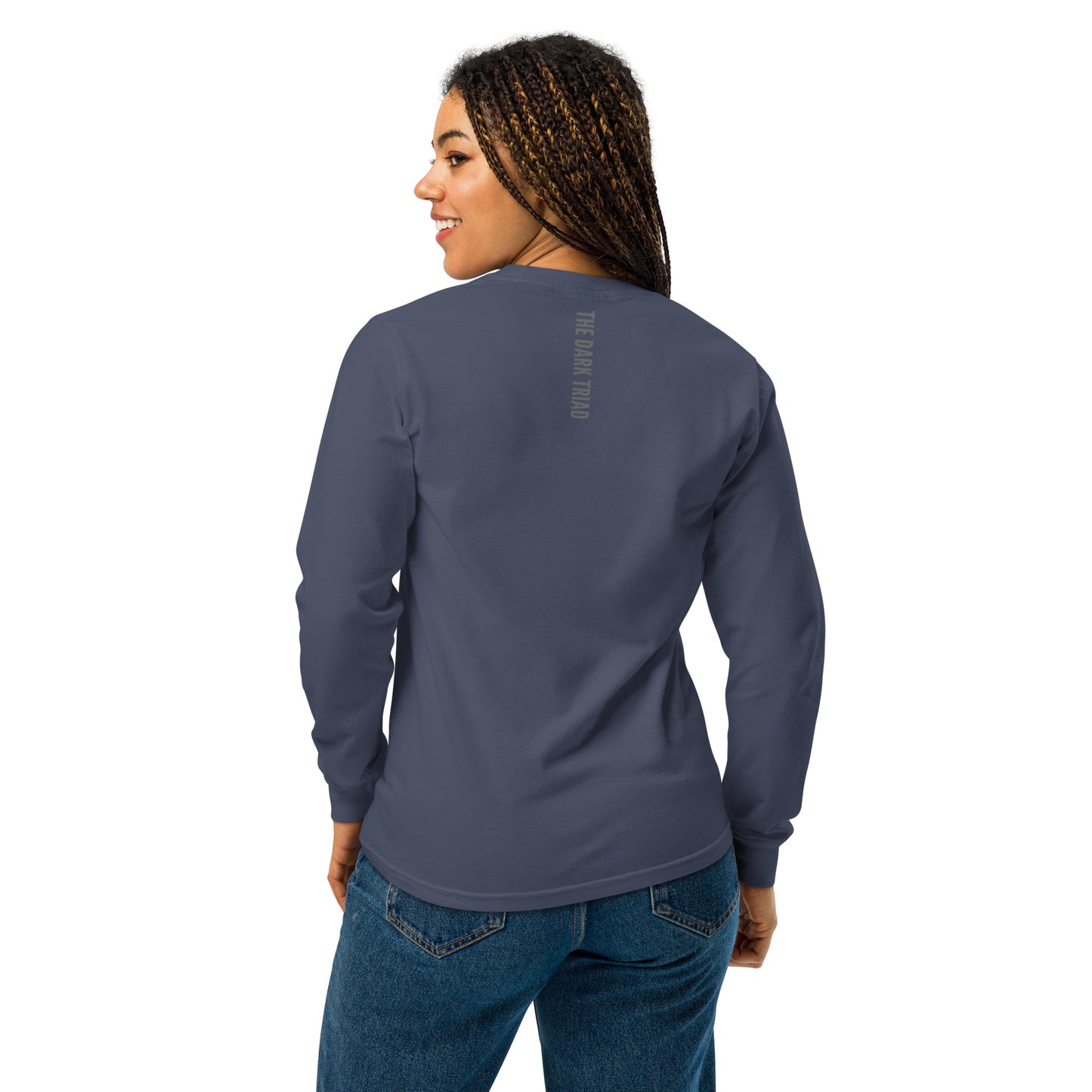 THE DARK TRIAD: Minimalist Heavyweight Long-Sleeve Shirt