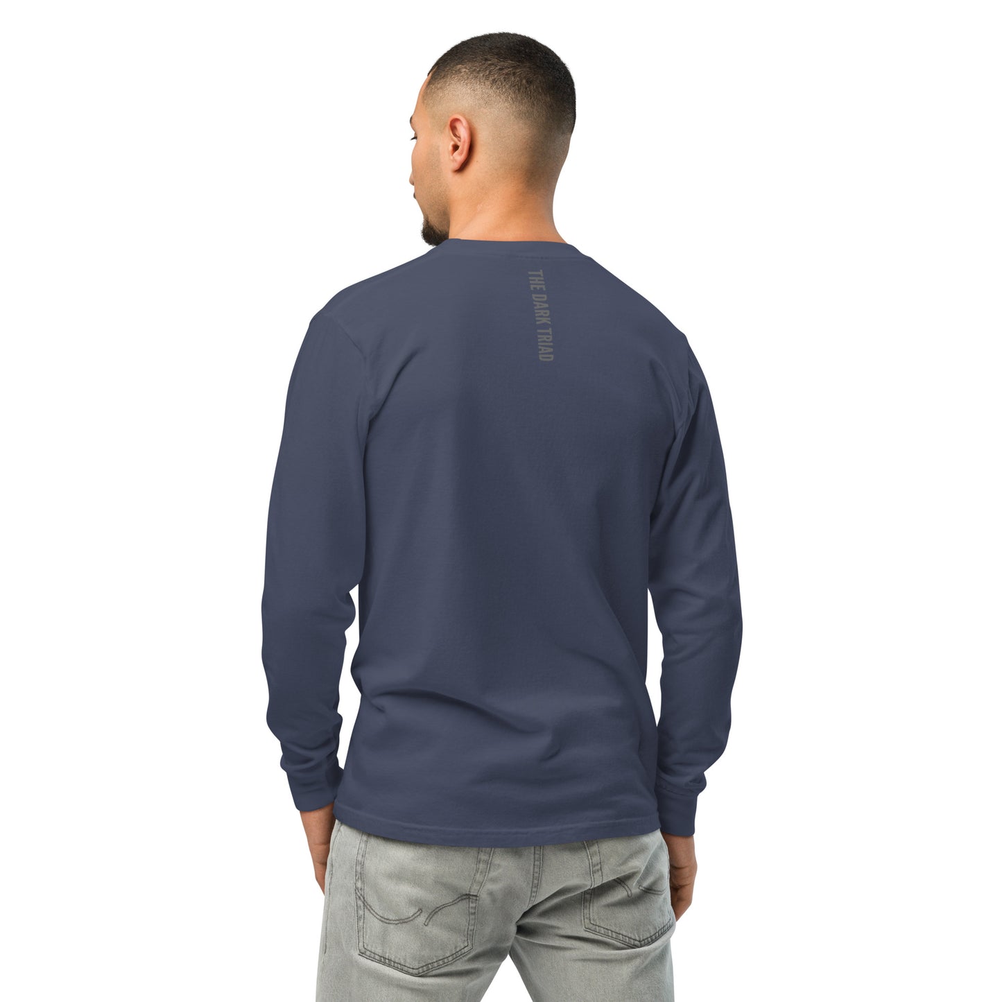 THE DARK TRIAD: Minimalist Heavyweight Long-Sleeve Shirt