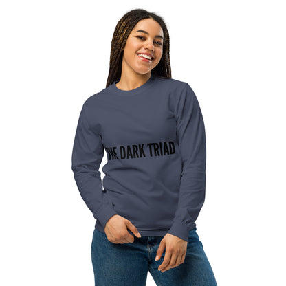 THE DARK TRIAD: Minimalist Heavyweight Long-Sleeve Shirt