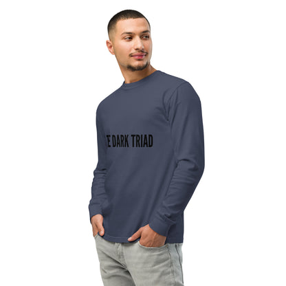 THE DARK TRIAD: Minimalist Heavyweight Long-Sleeve Shirt