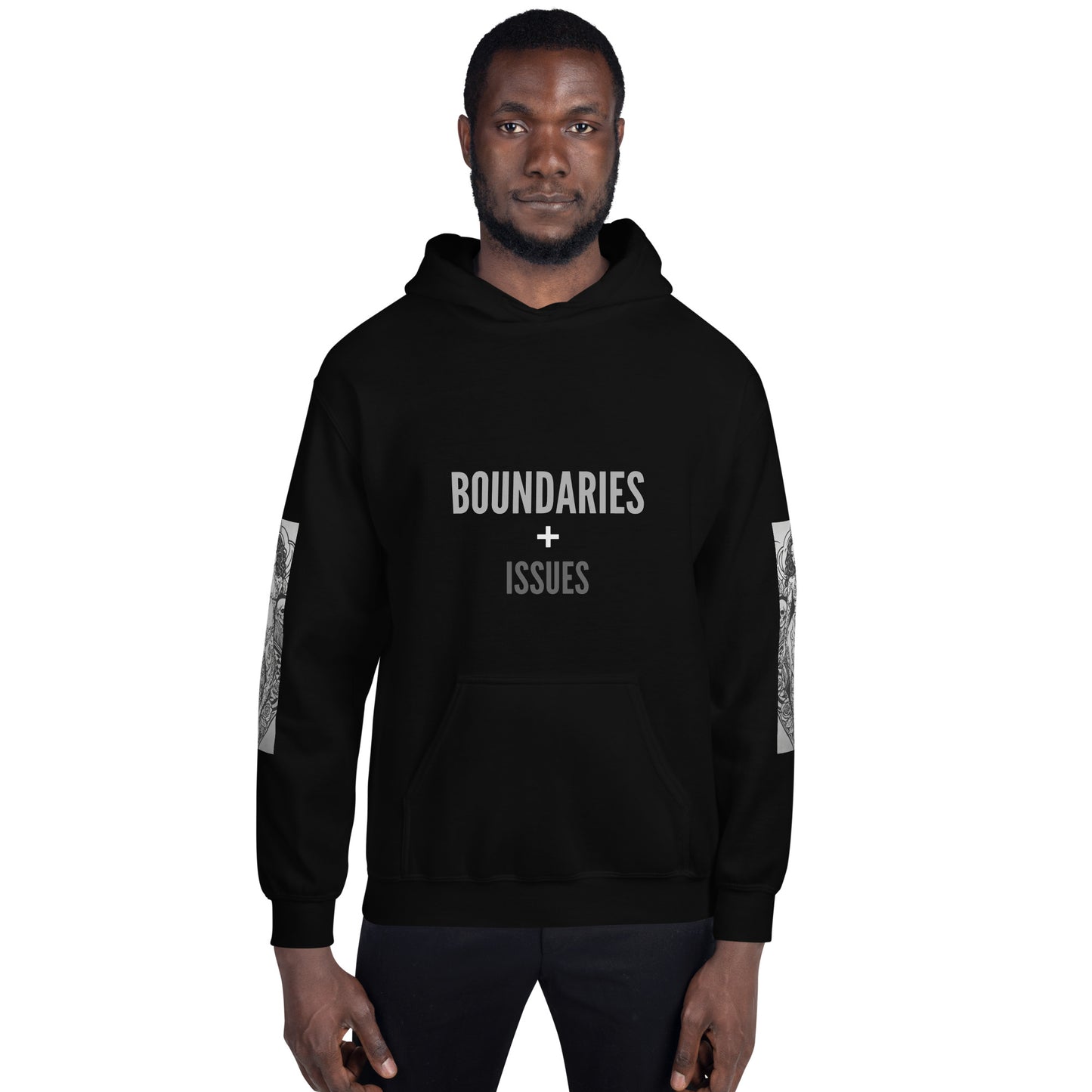 THE DARK TRIAD: BOUNDARIES + ISSUES Unisex Hoodie