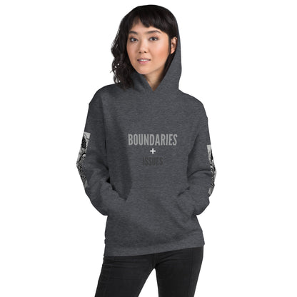 THE DARK TRIAD: BOUNDARIES + ISSUES Unisex Hoodie