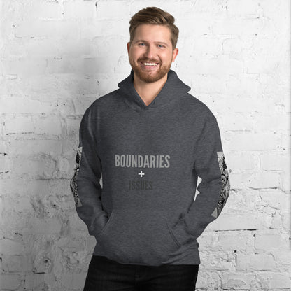 THE DARK TRIAD: BOUNDARIES + ISSUES Unisex Hoodie