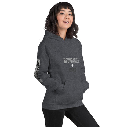 THE DARK TRIAD: BOUNDARIES + ISSUES Unisex Hoodie