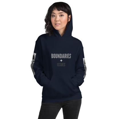 THE DARK TRIAD: BOUNDARIES + ISSUES Unisex Hoodie