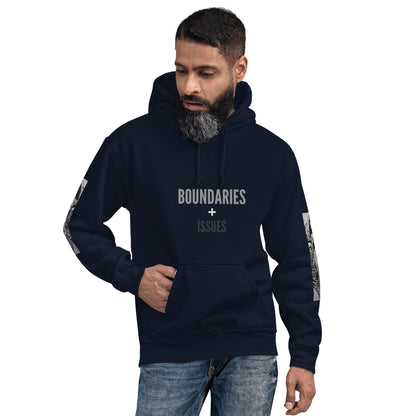 THE DARK TRIAD: BOUNDARIES + ISSUES Unisex Hoodie