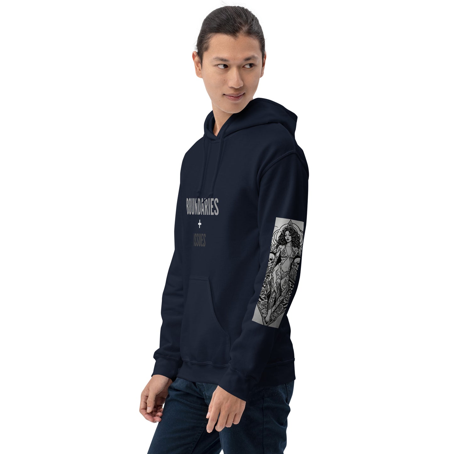 THE DARK TRIAD: BOUNDARIES + ISSUES Unisex Hoodie