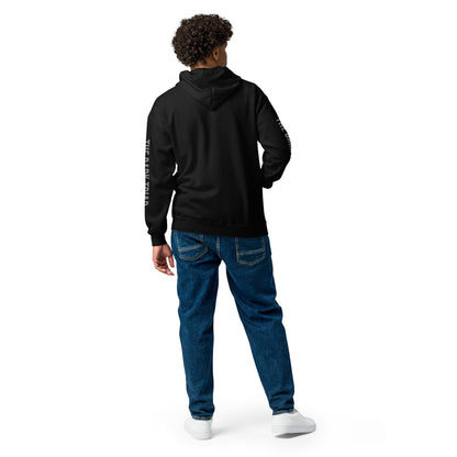 THE DARK TRIAD: Minimalist Heavy Zip Hoodie