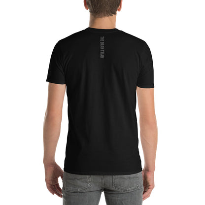 THE DARK TRIAD: Minimalist Unisex Short-Sleeve T-Shirt