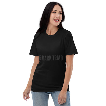 THE DARK TRIAD: Minimalist Unisex Short-Sleeve T-Shirt