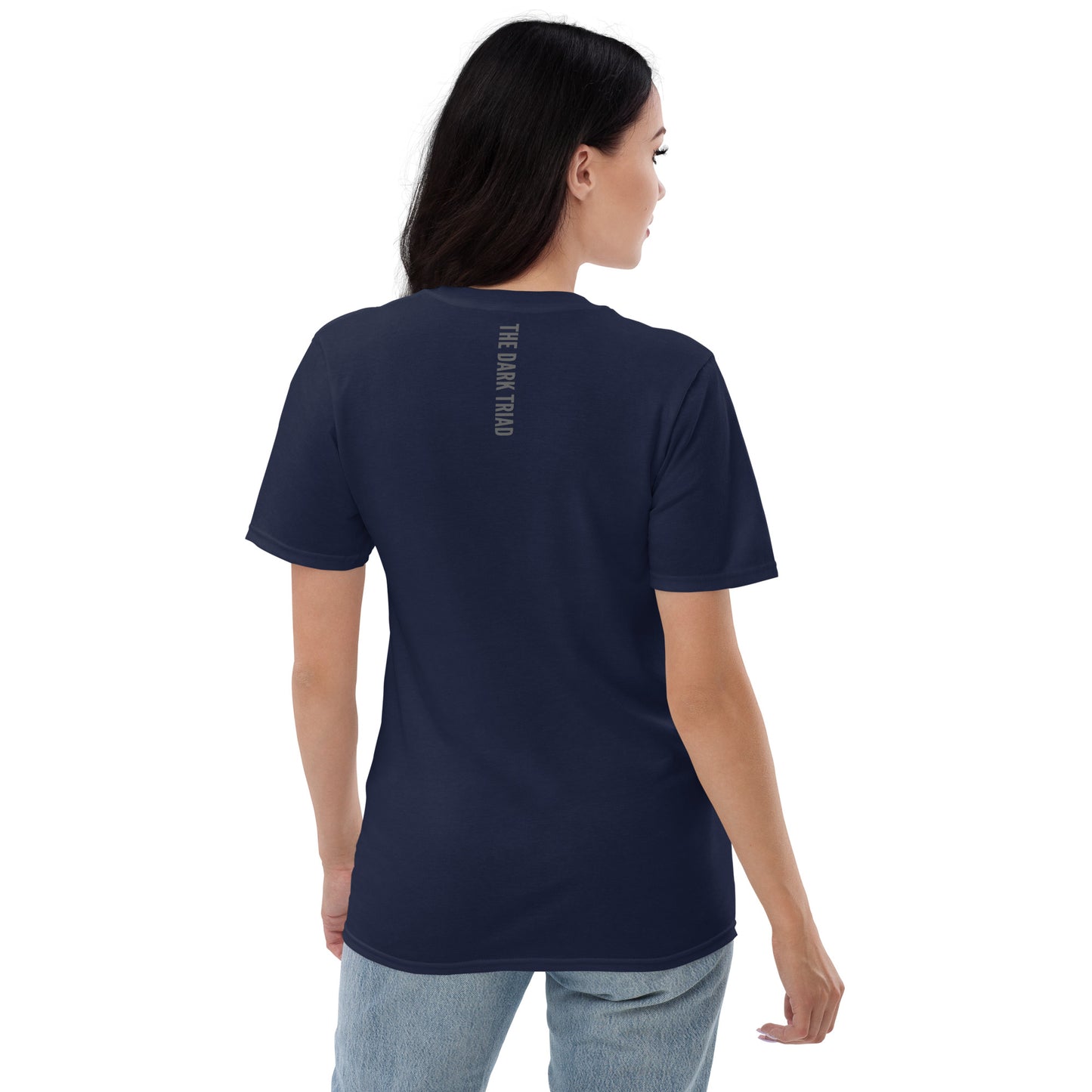 THE DARK TRIAD: Minimalist Unisex Short-Sleeve T-Shirt