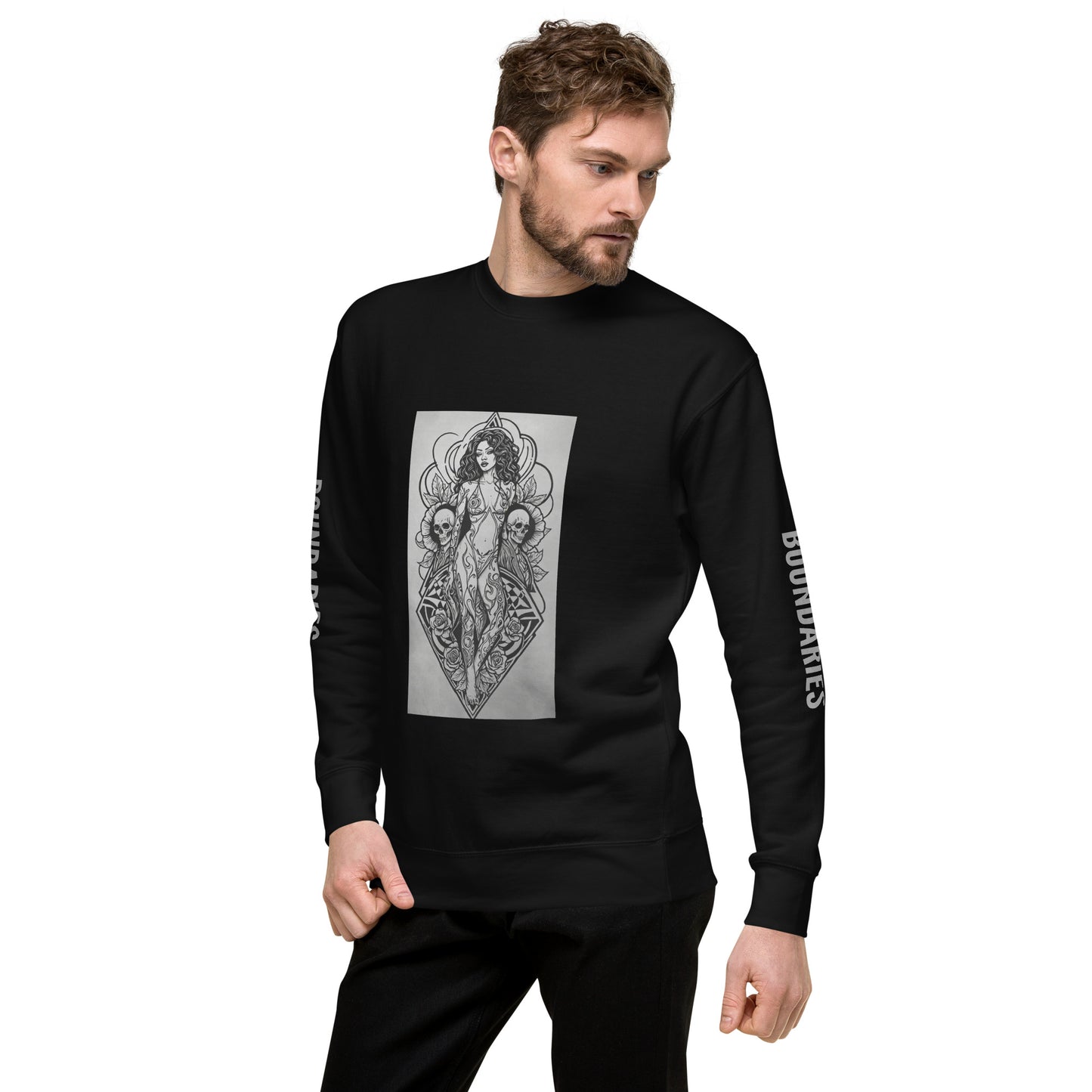 THE DARK TRIAD: BOUNDARIES Tattoo Unisex Premium Sweatshirt