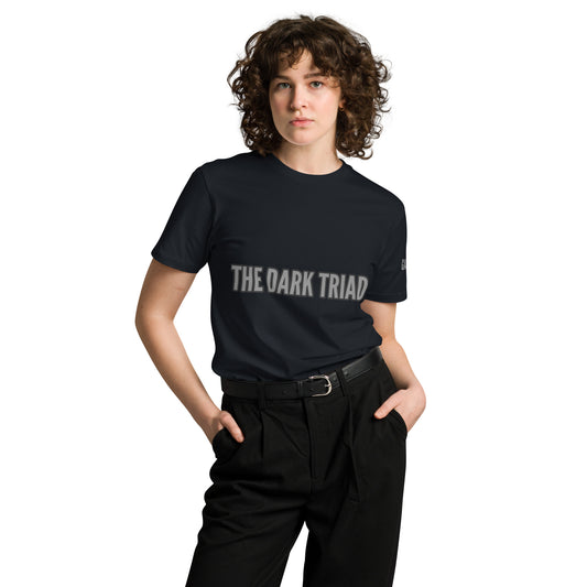 THE DARK TRIAD: Crew Neck Unisex Premium T-shirt - Silver