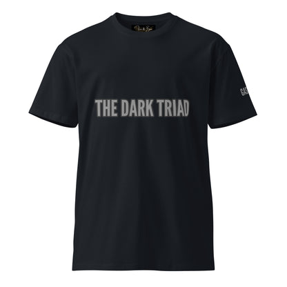 THE DARK TRIAD: Crew Neck Unisex Premium T-shirt - Silver