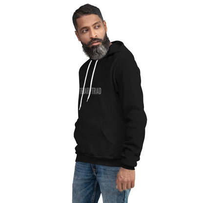 THE DARK TRIAD: Minimalist Unisex Hoodie