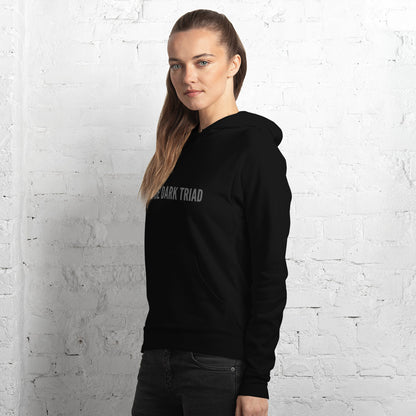 THE DARK TRIAD: Minimalist Unisex Hoodie