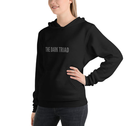 THE DARK TRIAD: Minimalist Unisex Hoodie