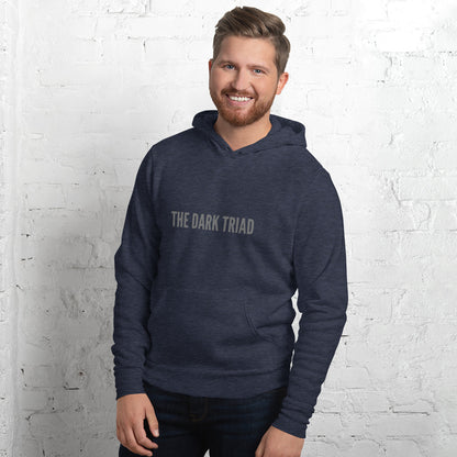 THE DARK TRIAD: Minimalist Unisex Hoodie