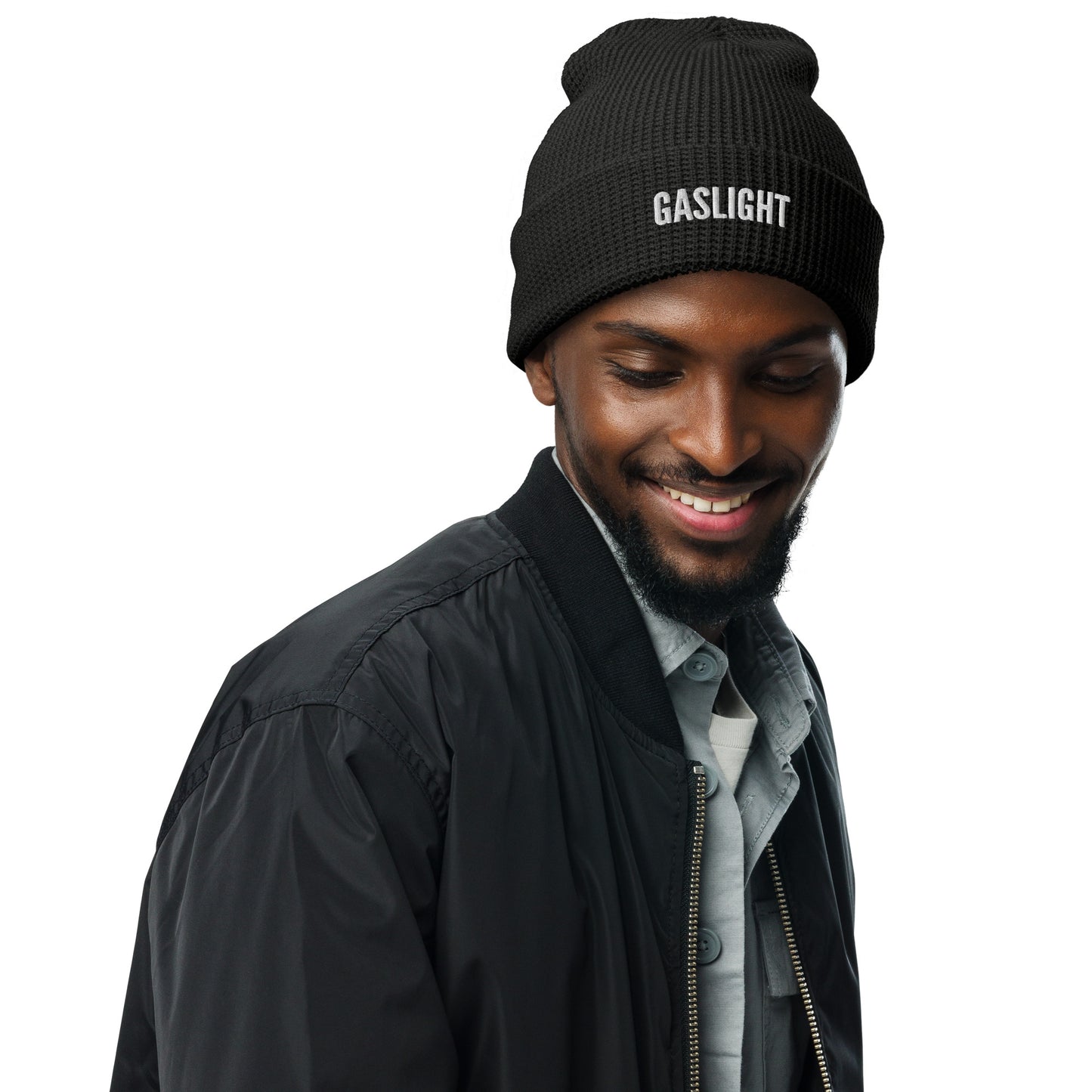 THE DARK TRIAD: GASLIGHT Waffle Beanie