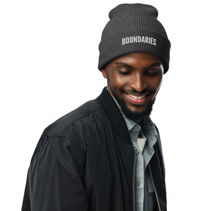 THE DARK TRIAD: BOUNDARIES Waffle Beanie