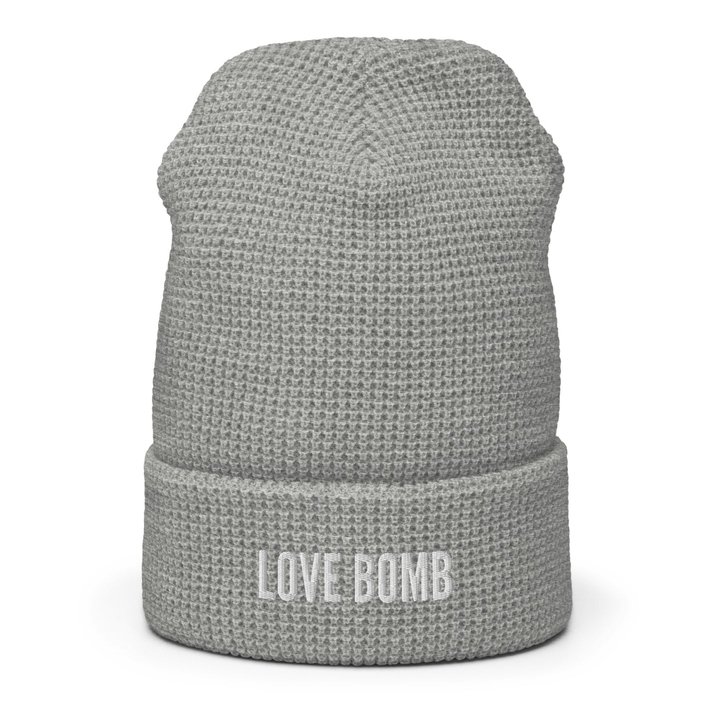 THE DARK TRIAD: LOVE BOMB Waffle Beanie