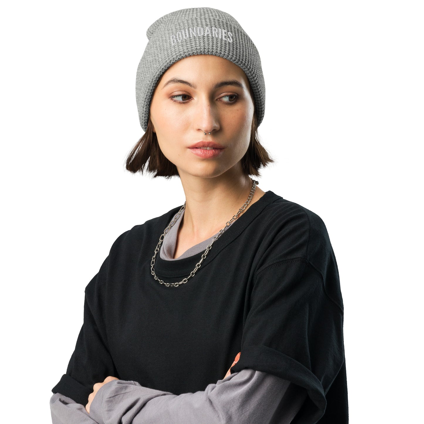 THE DARK TRIAD: BOUNDARIES Waffle Beanie