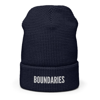 THE DARK TRIAD: BOUNDARIES Waffle Beanie