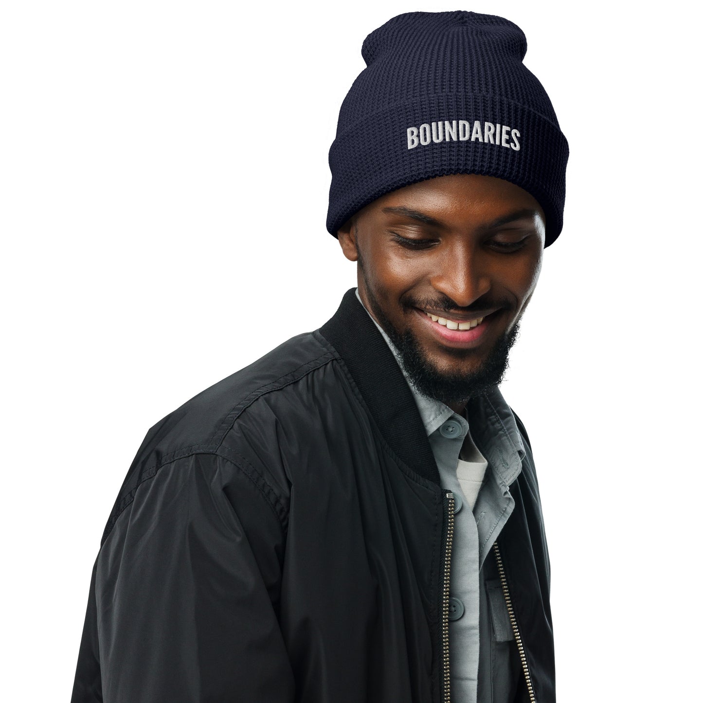 THE DARK TRIAD: BOUNDARIES Waffle Beanie