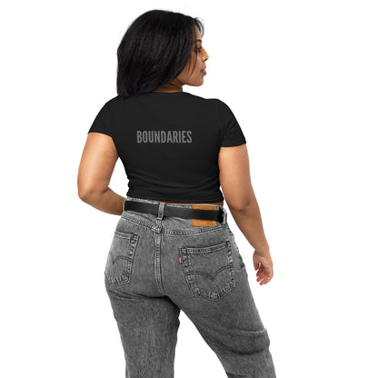 THE DARK TRIAD: BOUNDARIES Crop Tee