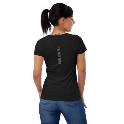 THE DARK TRIAD: NO ISSUES + BOUNDARIES Women's Short Sleeve T-shirt